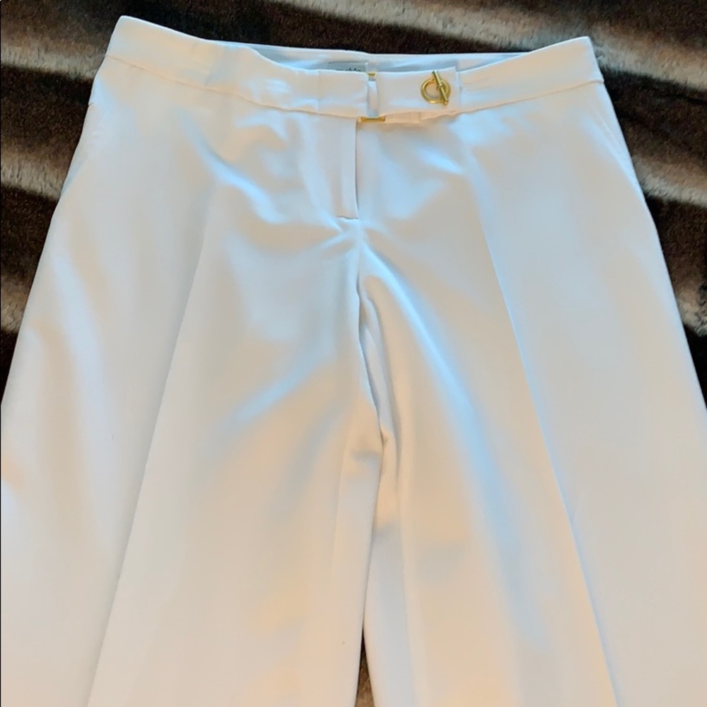 High Waisted Flare Dress Pants